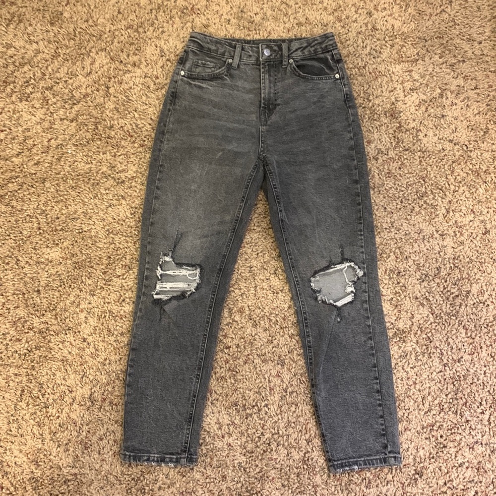 Wildfable high rise mom jeans